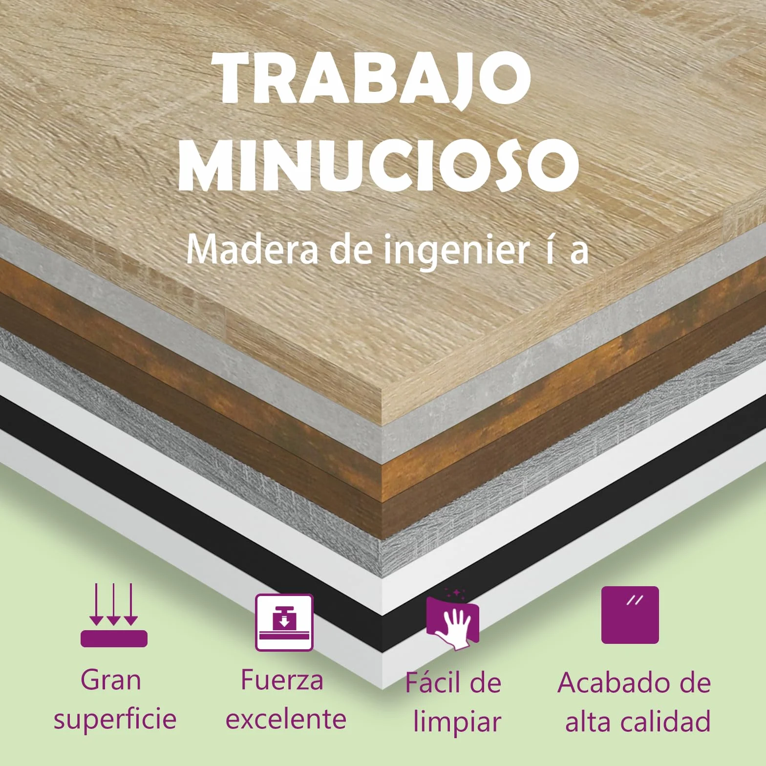vidaXL Conjunto de Muebles de Baño 3 Piezas Espejo Lavabo Armario Mobiliario Almacenamiento Inferior Aseo Pared Cajones Estantes Gris Hormigón