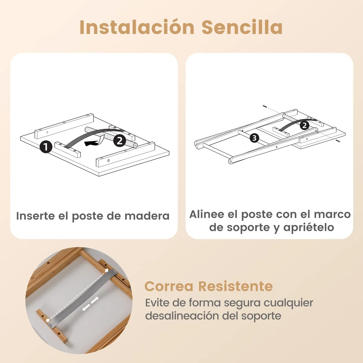 COSTWAY Juego de 2 Mesa Auxiliar Plegable de Bambú, Mesita Plegable para Sofá, 48 x 35 x 64 cm, Escritorio Pequeño Portátil para Espacios Pequeños, Cocina, Dormitorio y Salón, Blanco y Natural