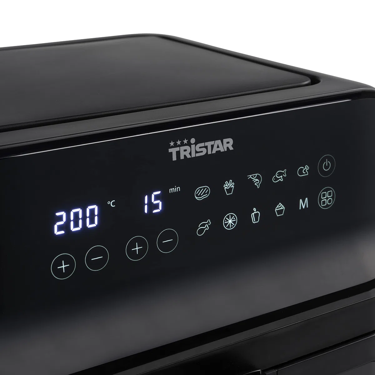 Freidora digital Tristar FR-9037-6,2 L - 1,5 kg de patatas fritas - Con ventanilla