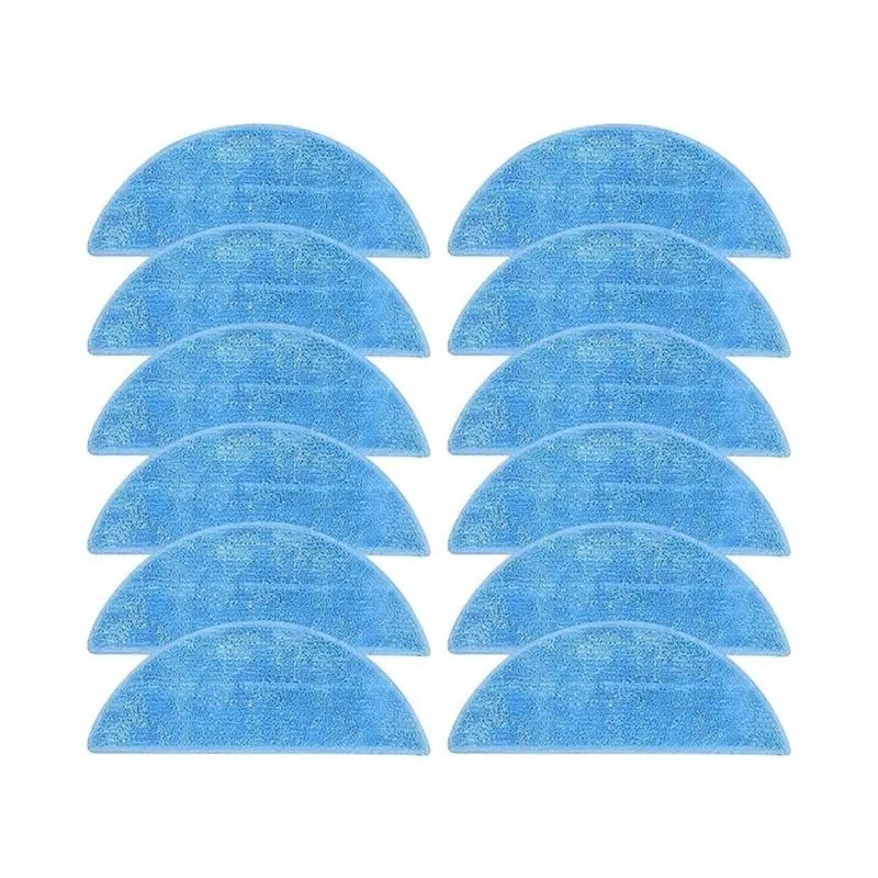 A66T-Repuestos for aspiradora A30 Pro-almohadillas de limpieza lavables, paños de microfibra for fregona(As Shown 12 pieces)
