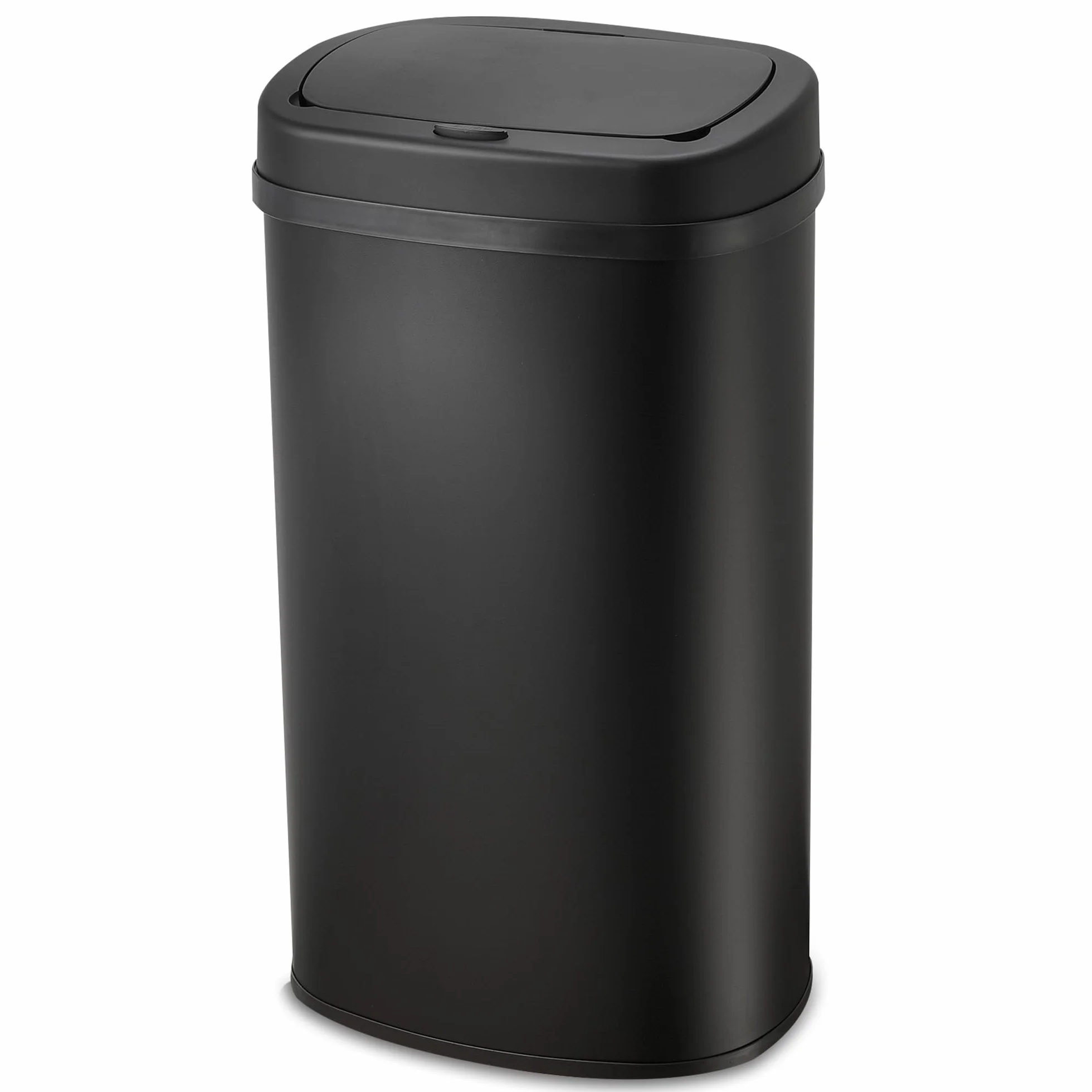 Bayt Cubo De Basura De Cocina De 60 L En Negro Con Tapa Táctil - Cubo Grande Para Residuos Y Basura Para Reciclaje | Cubo De Basura Rectangular Con Sellado Antiolor Para Dormitorio, Baño Y Oficina