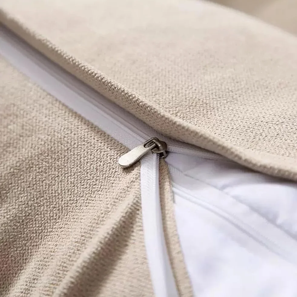 Cojín triangular de cuña lumbar con cabecero extraíble y cojín de posicionamiento suave para sofá cama, color amarillo, 120 x 50 x 20 cm