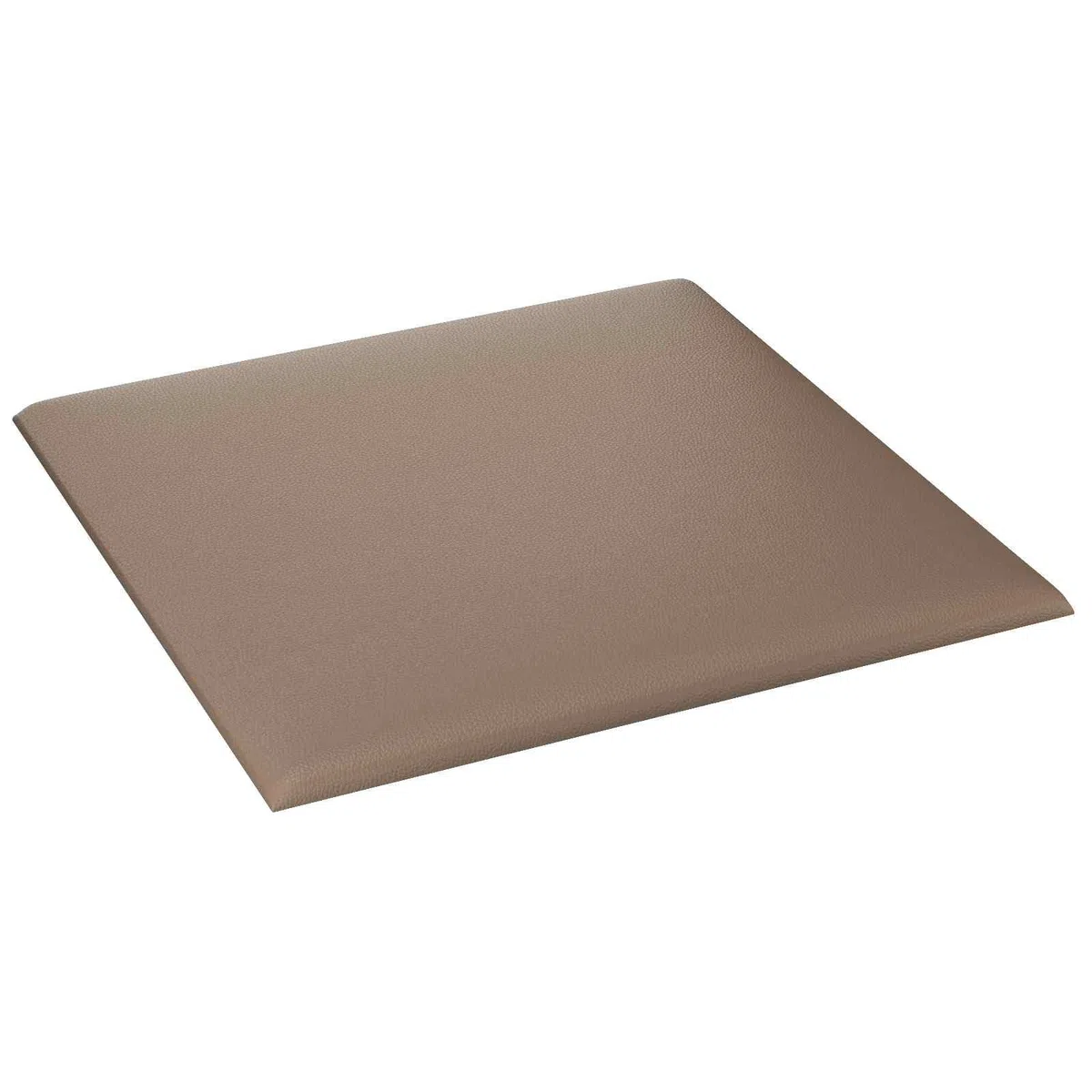 Juego de 12 cabezales de pared capuchino, 30 x 30 cm, de tela con estructura de madera, diseño moderno y fácil montaje, almohadillas de pared para dormitorio, respaldo y protección de pared