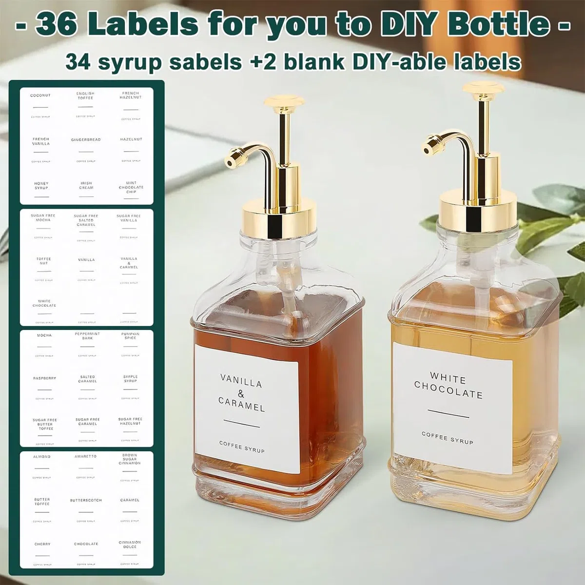 Dispensador de de - Recipiente para con Bomba | Botella de | Salsa antifugas Transparente para Ketchup Jabón líquido de Cocina, Bebida, Mesa Postre Chefs Baristas Bar