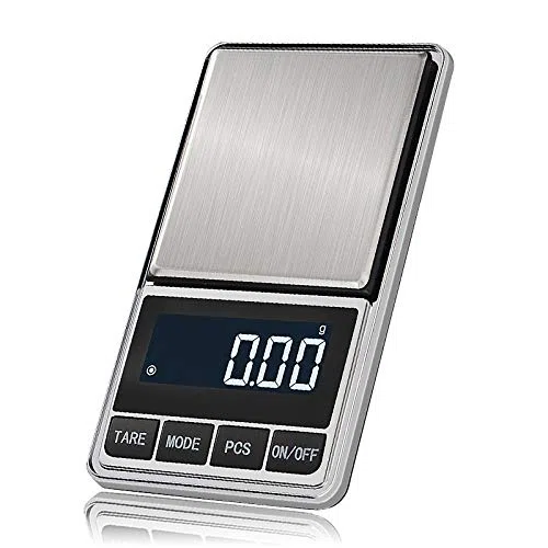 JINGYAN Báscula de Cocina Digital de Bolsillo balanza precisión, Escala Gramos Peso for la Cocina del Balance