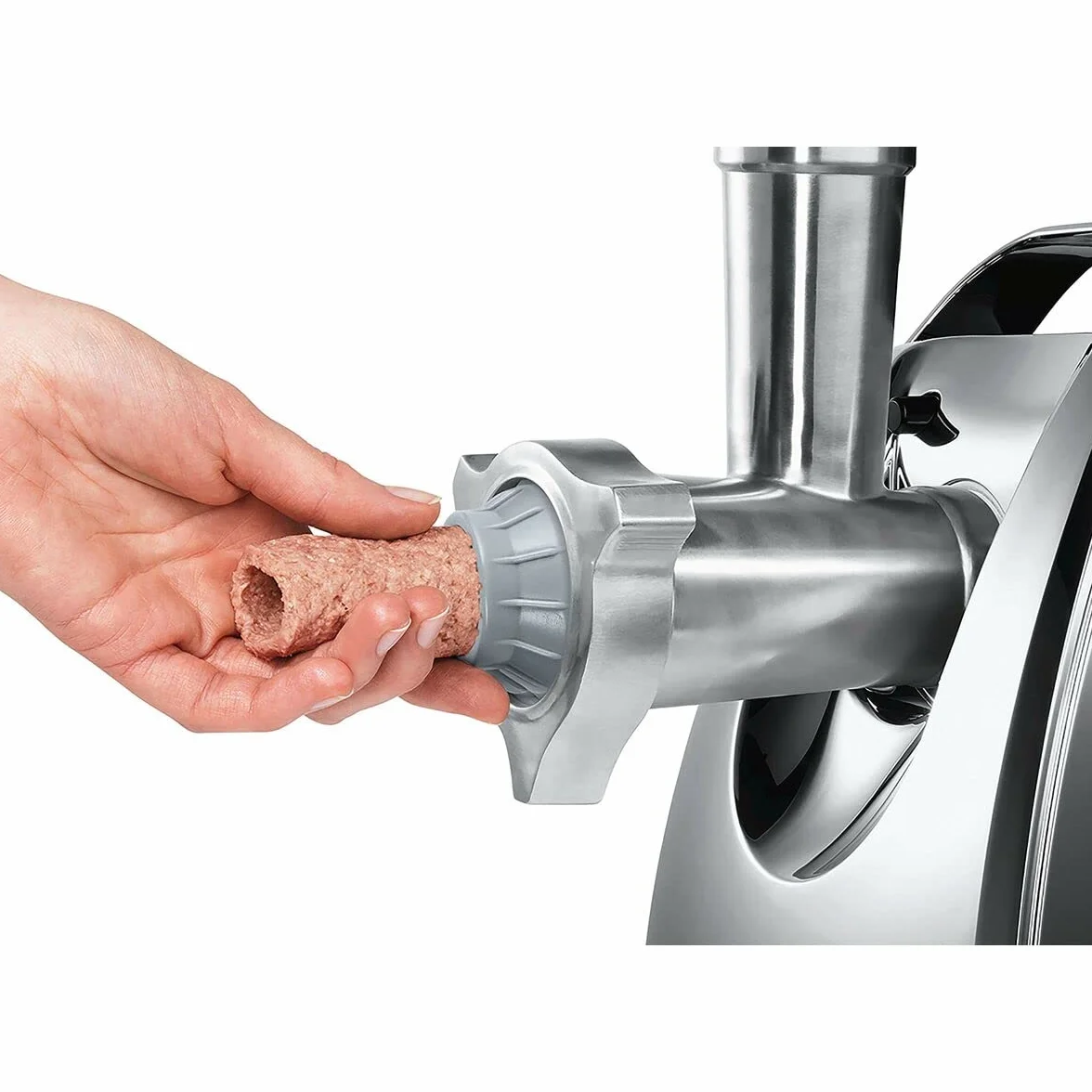 Bosch Electrodomésticos MFW68640 ProPower - Picadora de carne multipropósito - Hasta 4,3 kilos de carne por minuto - Potencia de 800 W, Negro