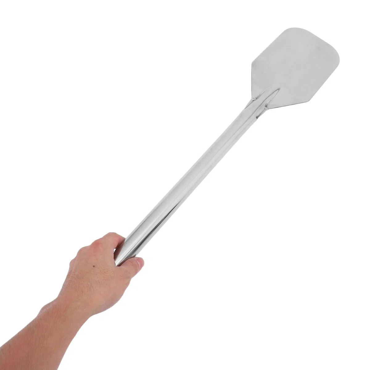 Paleta Agitadora de Acero Inoxidable de 24 Pulgadas Mango Ergonómico Largo para Mezcla en Cocción de Grandes Cantidades y Crawfish Boil