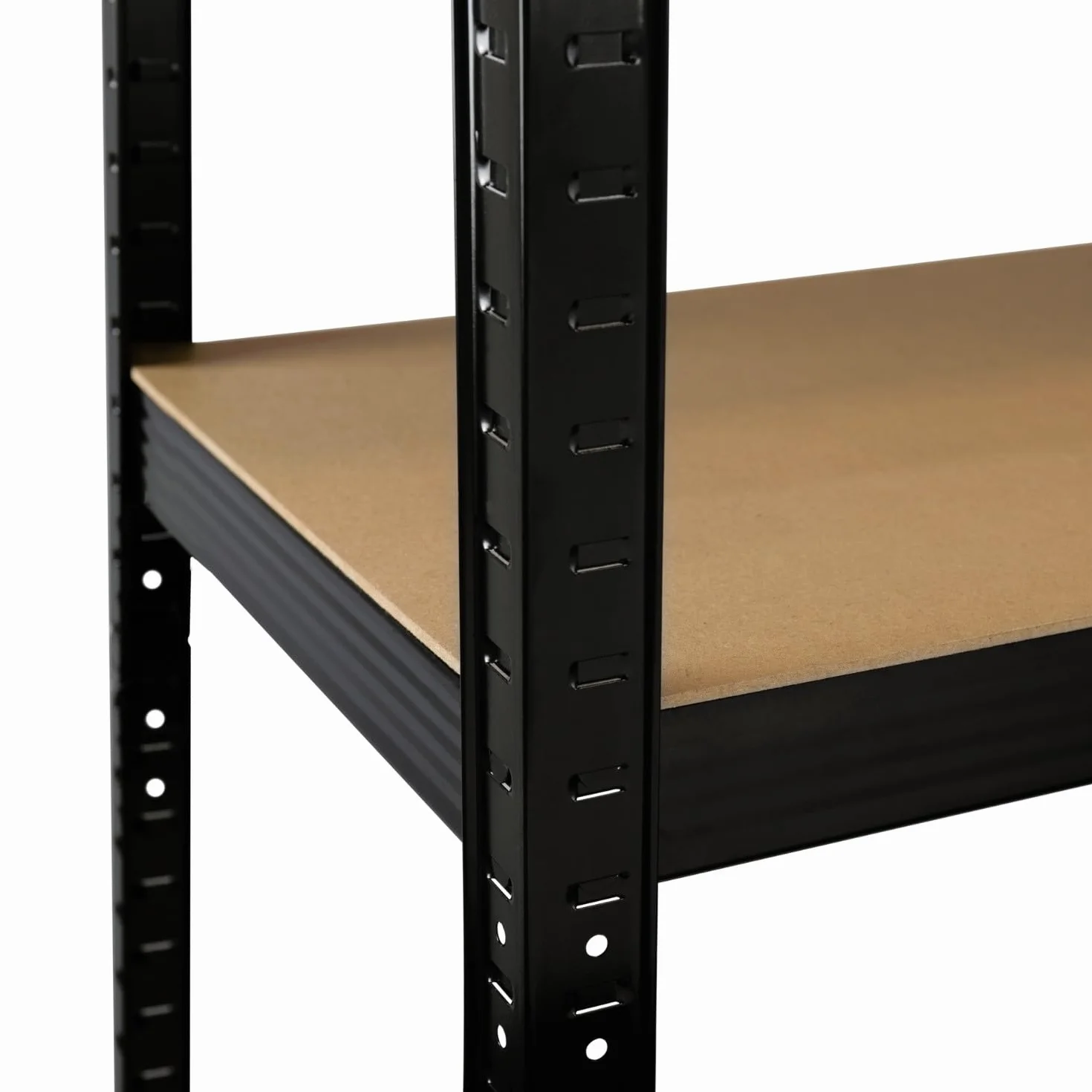 THINIA HOME - Estantería Modular Almacenaje (Pack 2), Acero y MDF Antihumedad, Hogar, Trastero, Garaje, 5 Baldas Ajustables, Carga Máxima 875Kg, 90x40x180cm (Largo x Ancho x Alto)