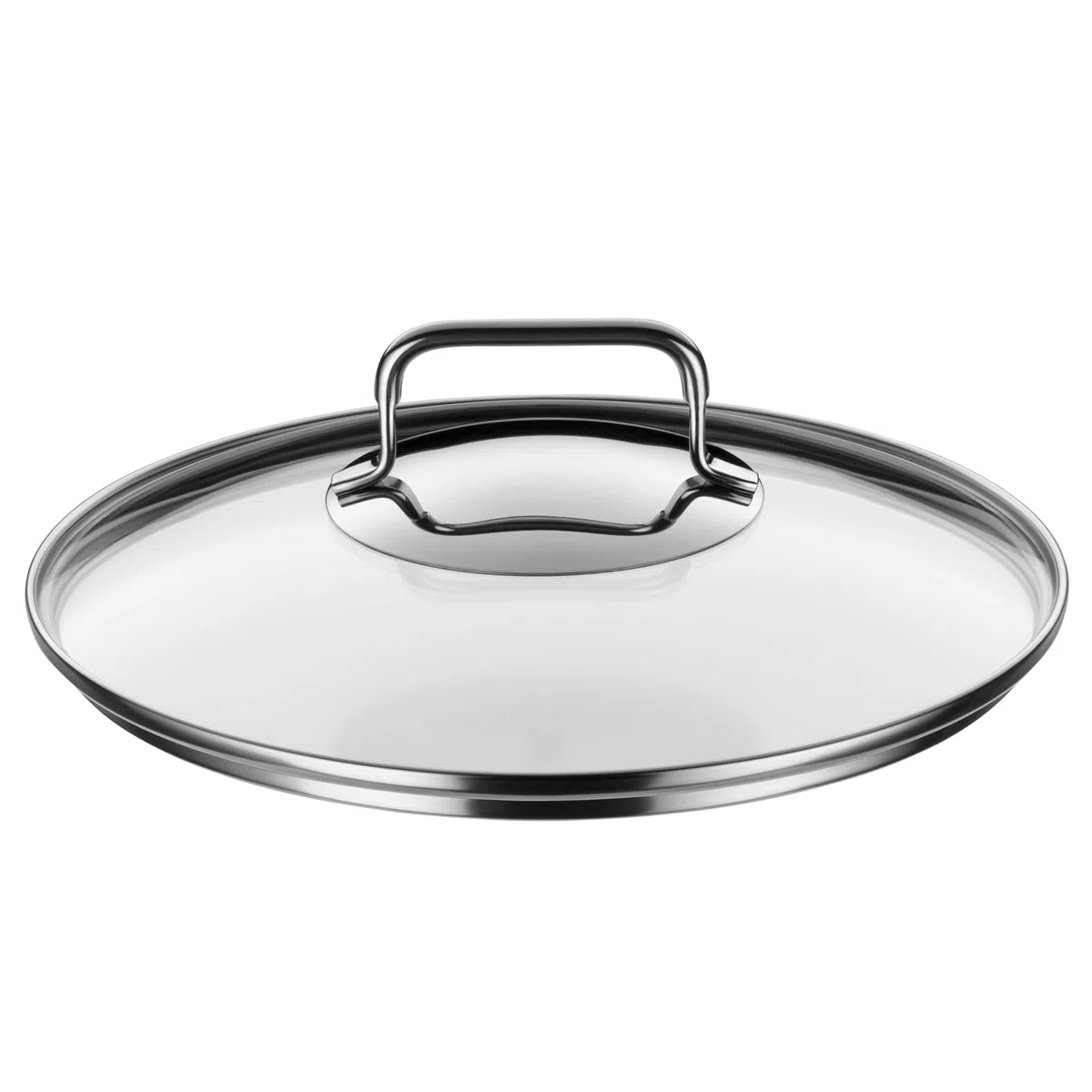 WMF Astoria - Batería de Cocina de 5 Piezas, Ollas Altas con tapas (16/20/24 cm), Olla baja con tapa (20 cm), Cazo (16 cm), Cromargan Acero Inoxidable pulido, Apto para Inducción