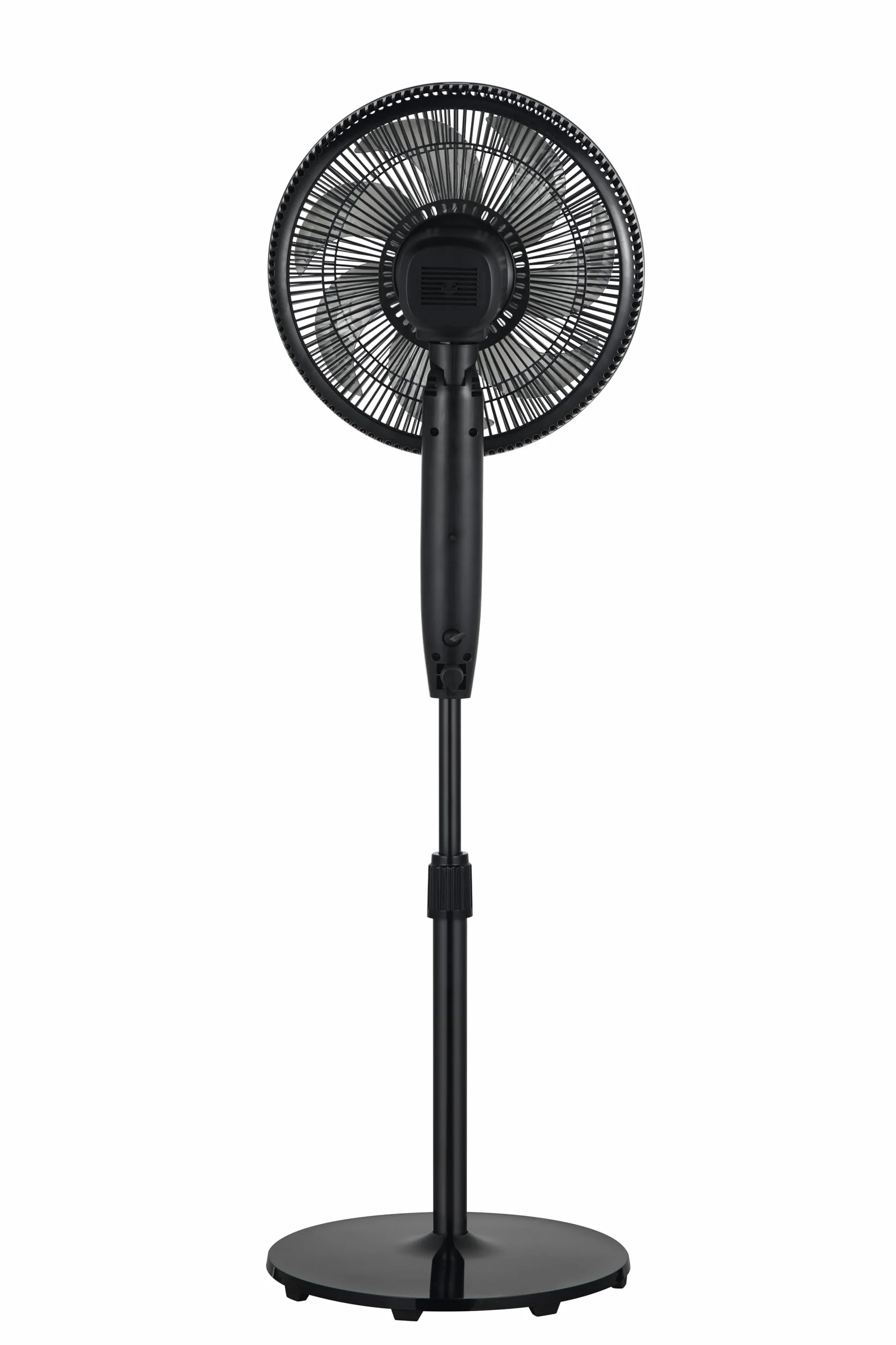 Beko EFS6700B - Ventilador de pie, 50 W, 3 velocidades, altura e inclinación ajustables, color negro, 40,1 x 40 x 134,5 cm