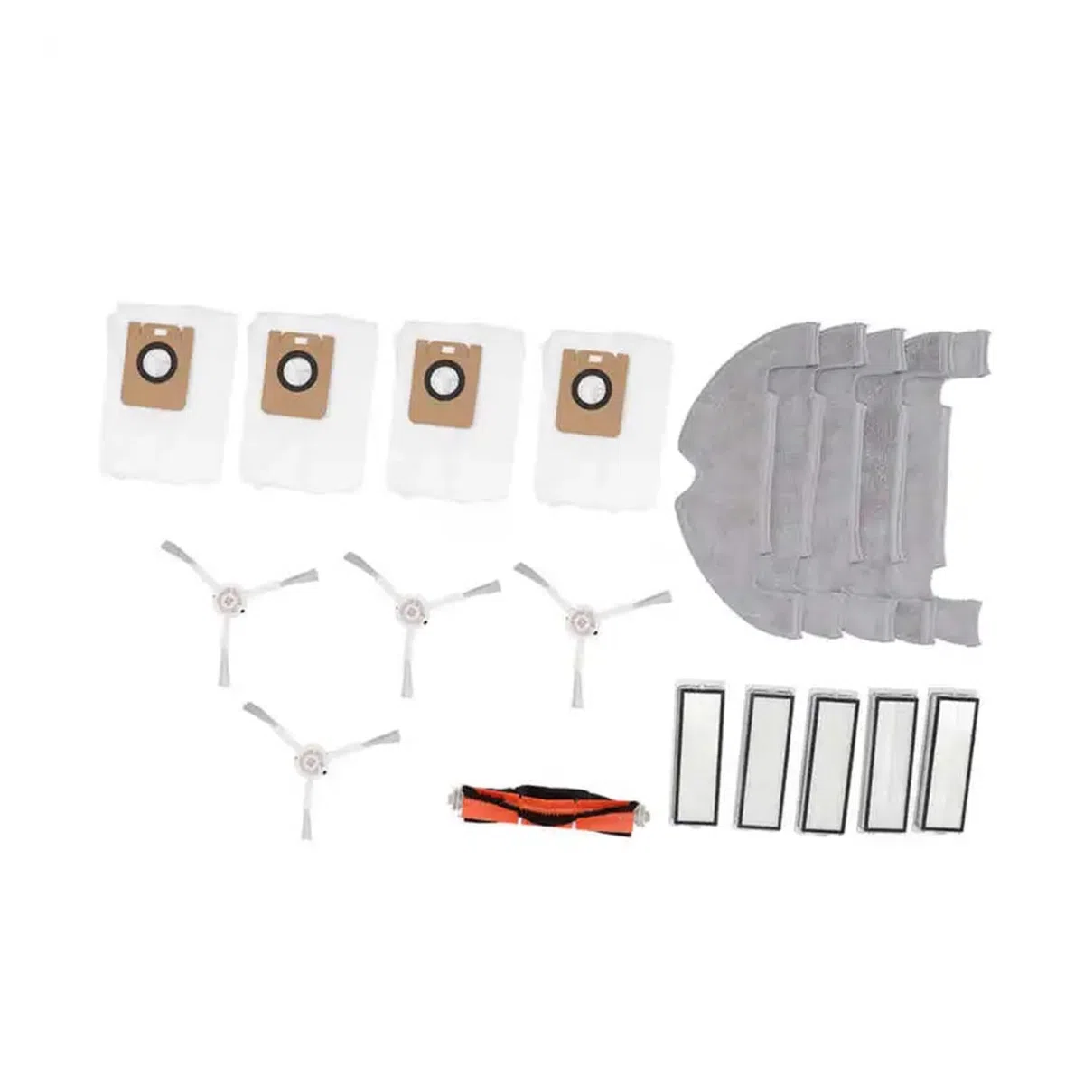 Kit de Accesorios for Robot Aspirador. Compatible con el Cepillo Principal y Lateral del Robot Limpiador Dream L10plus
