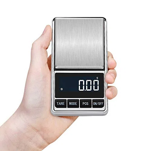 JINGYAN Báscula de Cocina Digital de Bolsillo balanza precisión, Escala Gramos Peso for la Cocina del Balance