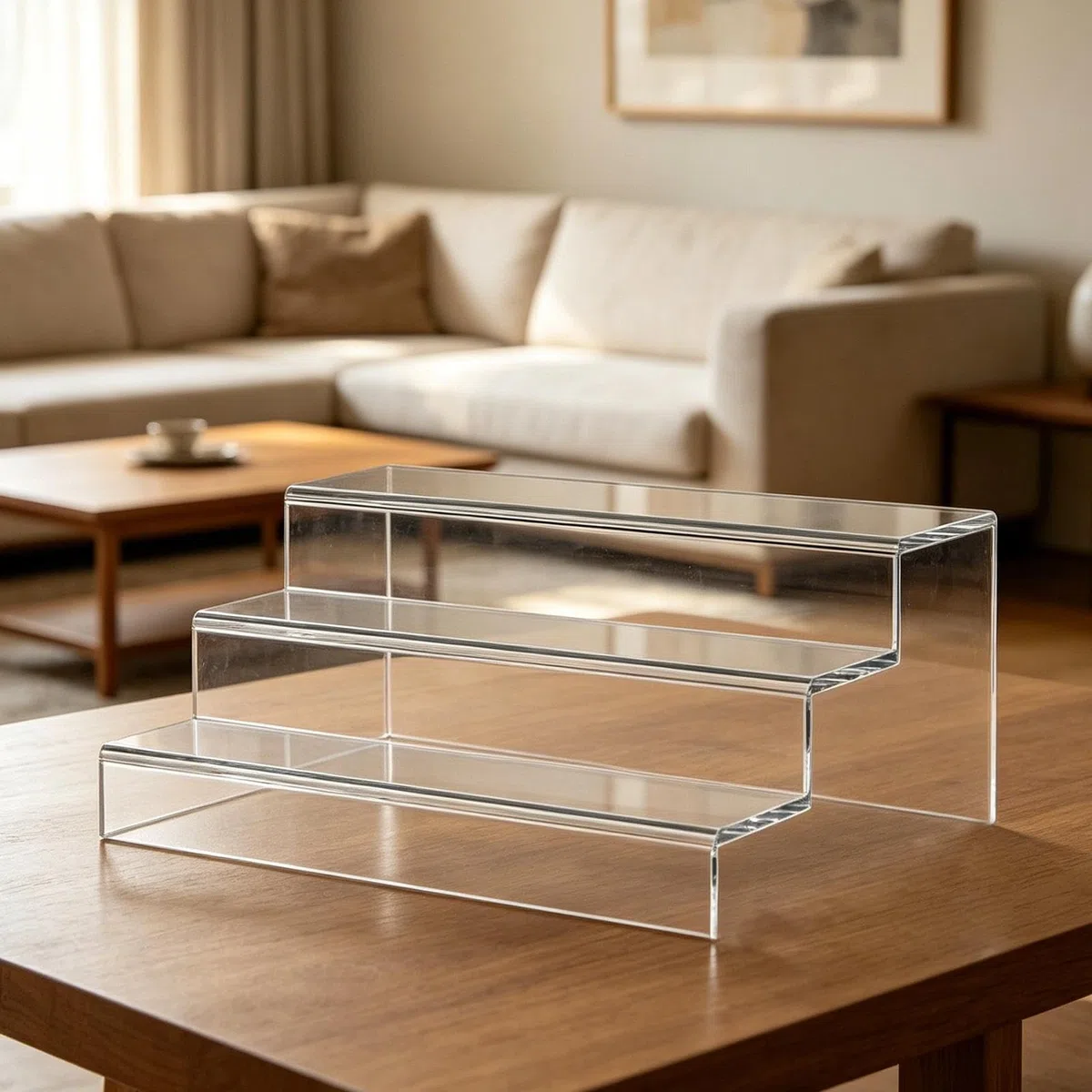 Genérico Organizador para Latas en Despensa 3 Niveles Expandible con Asas | Organizador Ajustable para Latas para Despensa Para Gabinete de Cocina, Encimera, Comida, Especias, Botellas de Perfume