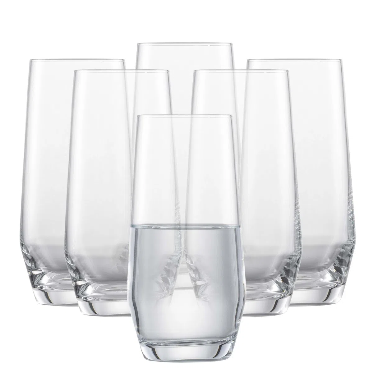 Schott Zwiesel 112420 Copas de cóctel, vidrio, transparente, 6 unidades, vidrio, transparente, 23.8 x 16.6 x 15.3 cm