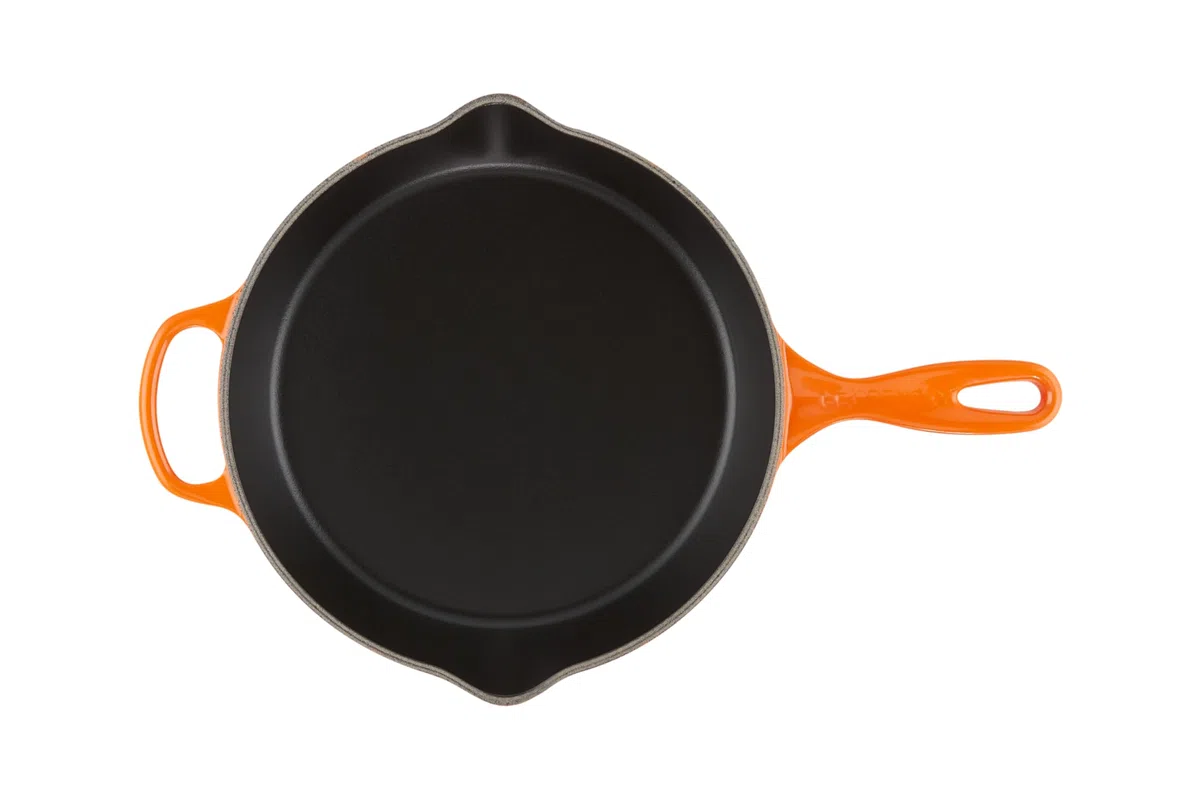 Le Creuset Sartén skillet alta de hierro fundido, 26 cm, 2 litros, Volcanico, 20187260900422