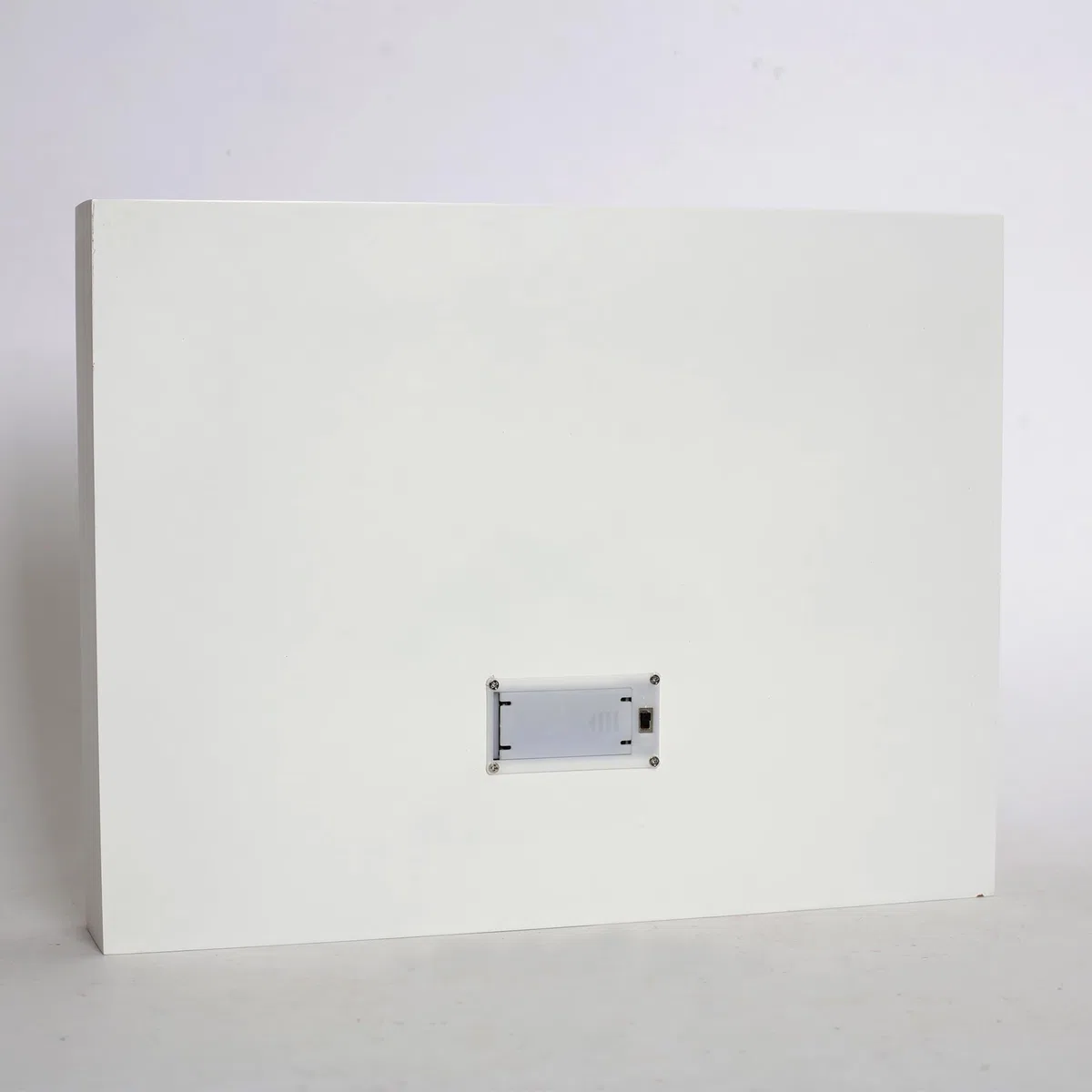 Calendario de Adviento de madera de polietileno con 24 cajones para llenar pequeños regalos, escena de Navidad con luces LED, cuenta regresiva para decoración de mesa de Navidad para adultos y niños,