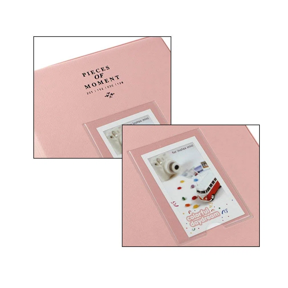 GLigeT Álbum de Fotos 64 Album Pocket Mini Instant Picture Box Storage Adecuado for Mini Película Fotos Álbumes Amigos Familia Amantes Álbum Album Fotos