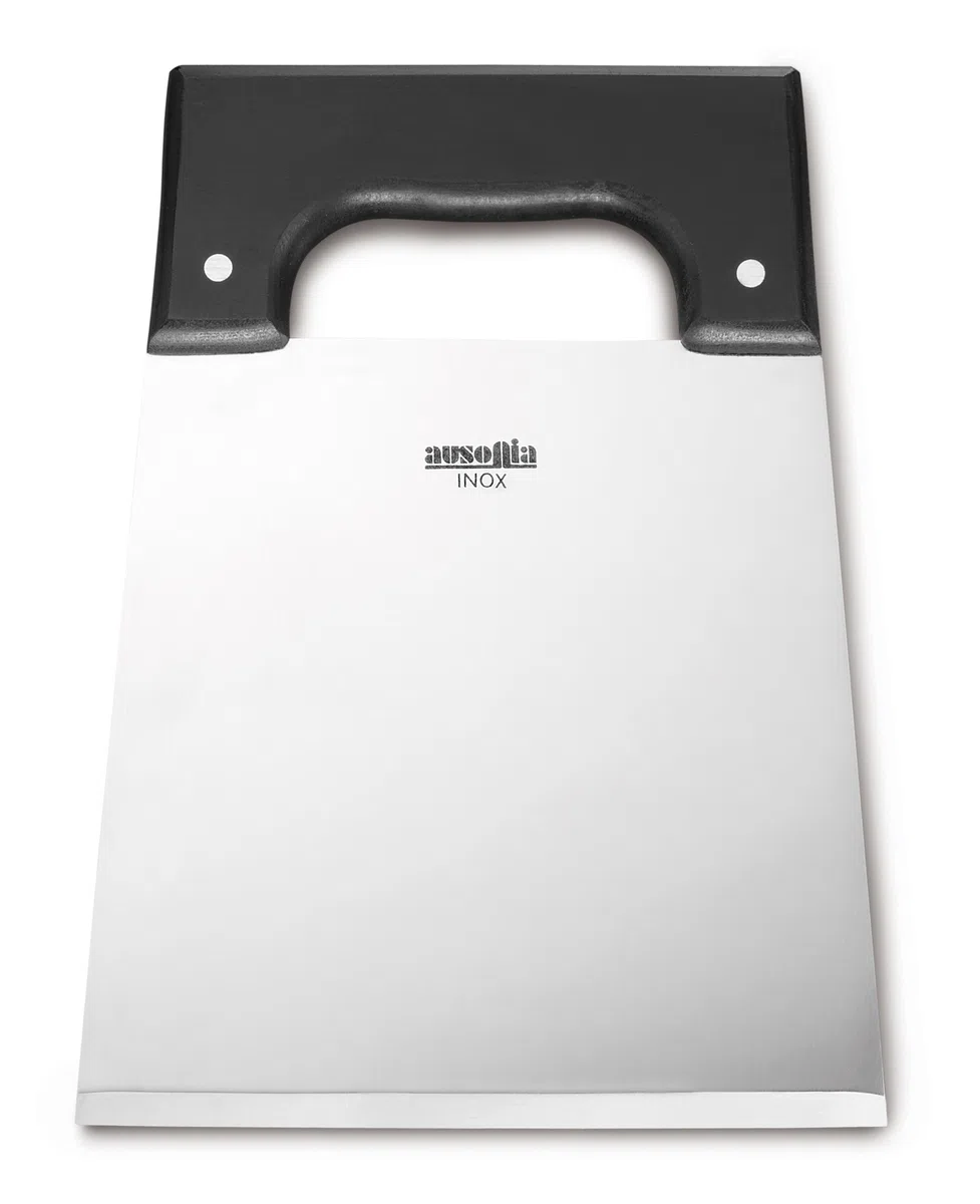AUSONIA - 63054 CUCHILLO PARA QUESO EMMENTAL CON HOJA DE ACERO INOXIDABLE 440 Y MANGO NO TÓXICO DE POLIPROPILENO DE 20 X 20 CM
