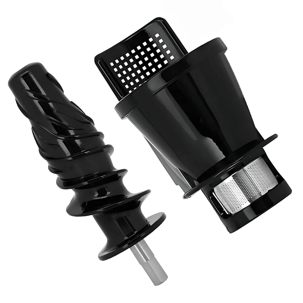 Piezas de Repuesto del propulsor del sinfín del colador del exprimidor para 8003 8006, Accesorios para exprimidor Masticador de Resistencia, Conjunto de Filtro y sinfín