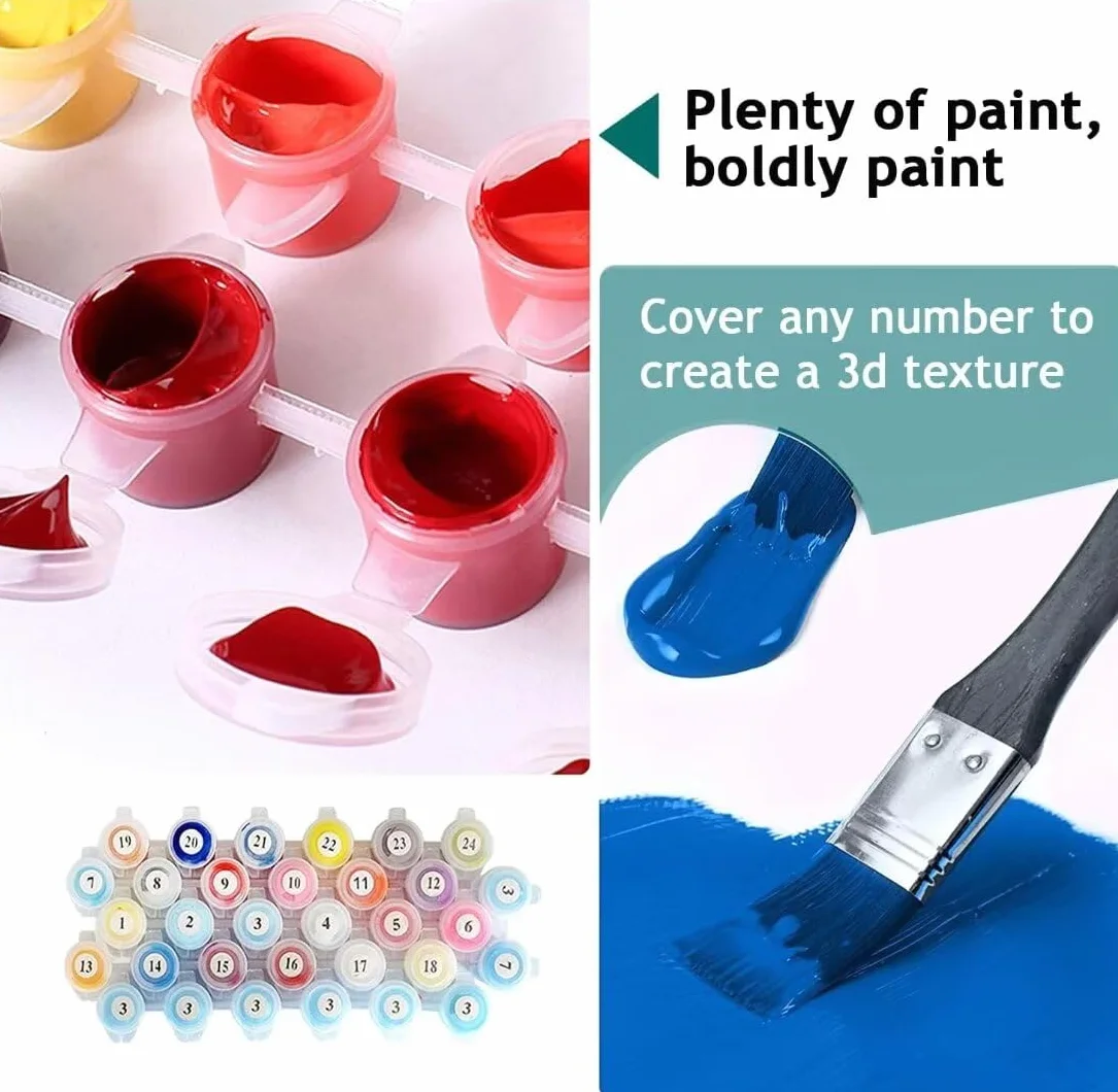 Pintura por Numeros Picos de las montañas nevadas Pintar por Numeros Adultos Niños, DIY Paint by Number Kit con Pinceles y Pinturas Acrilicos, Cuadros por Numeros, Decoración Hogar 100x70cm w-4860