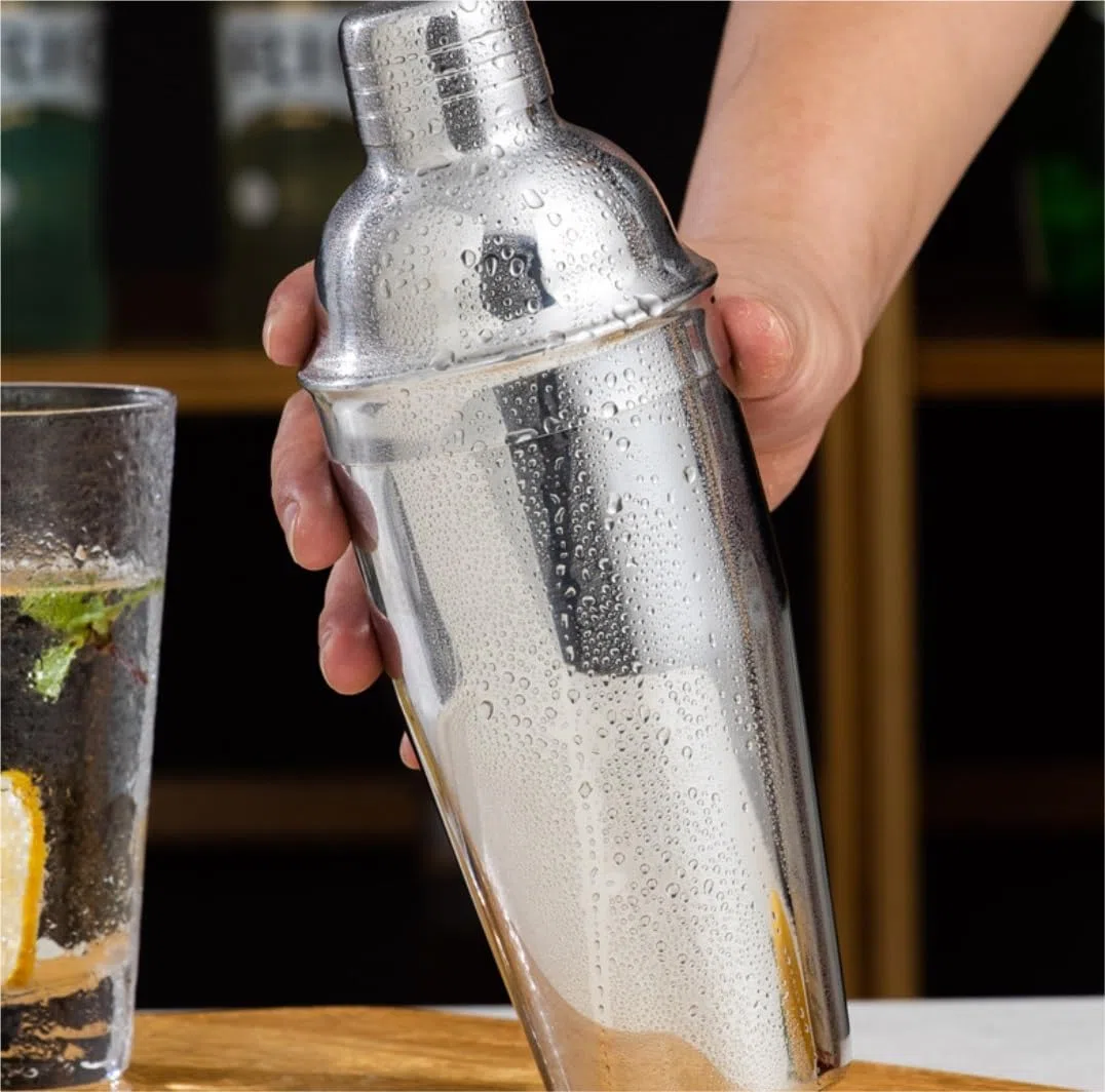 Juego de Coctelera Kit de Coctelería Juego De Coctelera De 10 Piezas, Equipo De Barman De Acero Inoxidable, Herramientas Profesionales De Coctelería, Bar, Bebidas Coctelera para Cócteles Coctelera de
