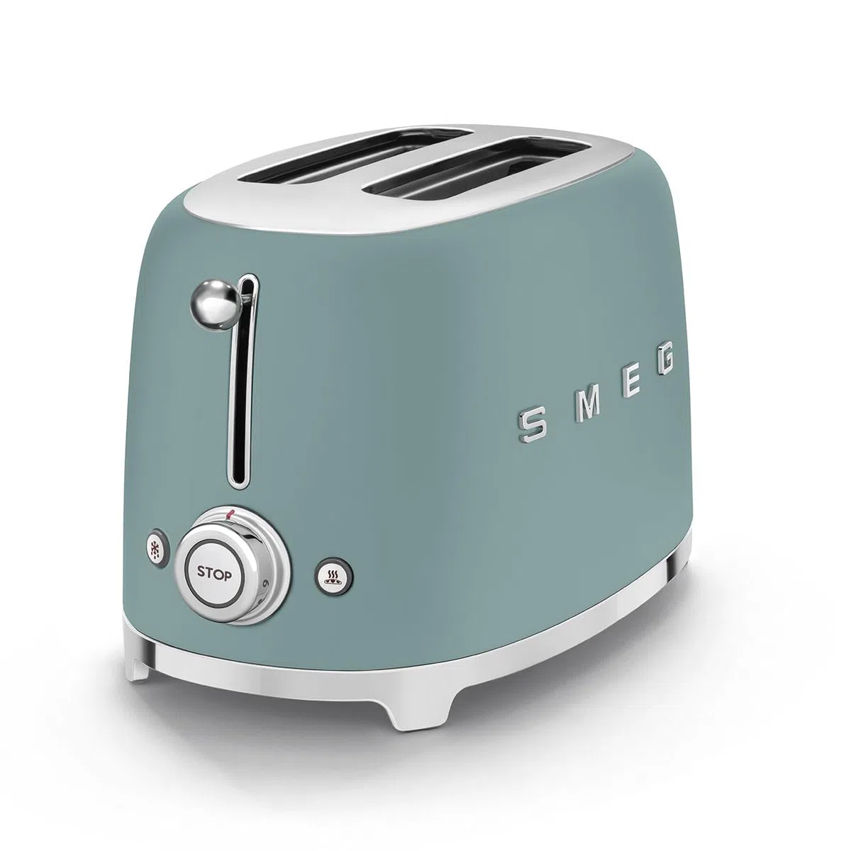 Smeg TSF01EGMEU Toaster 2 Scheiben Smaragdgrün matt