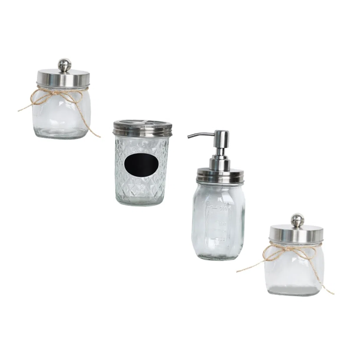 UKCOCO Vasos para Cepillos De Dientes Accesorios De Baño Loción De Vidrio Porta Hisopos para Baño Vaso para Cepillo De Dientes para Cuarto De