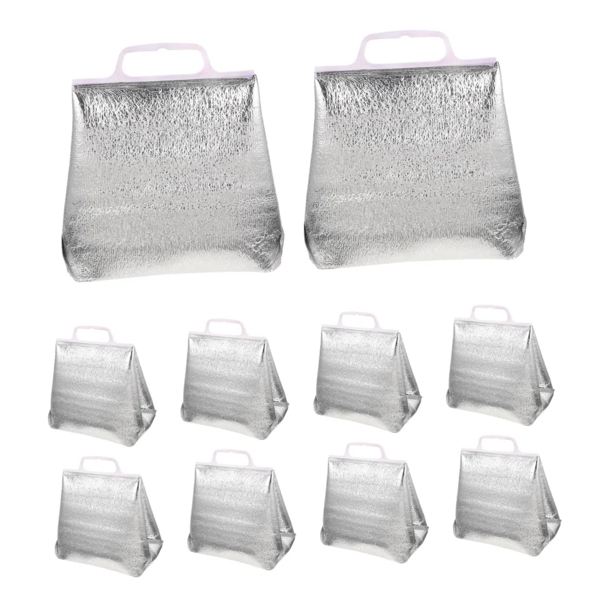 LABRIMP 10piezas Térmicas Portátiles Para Reparto Domicilio Para Comida Pasteles y Supermercado Aislamiento De Neopreno Gran Capacidad Para Entrega y Uso Diario