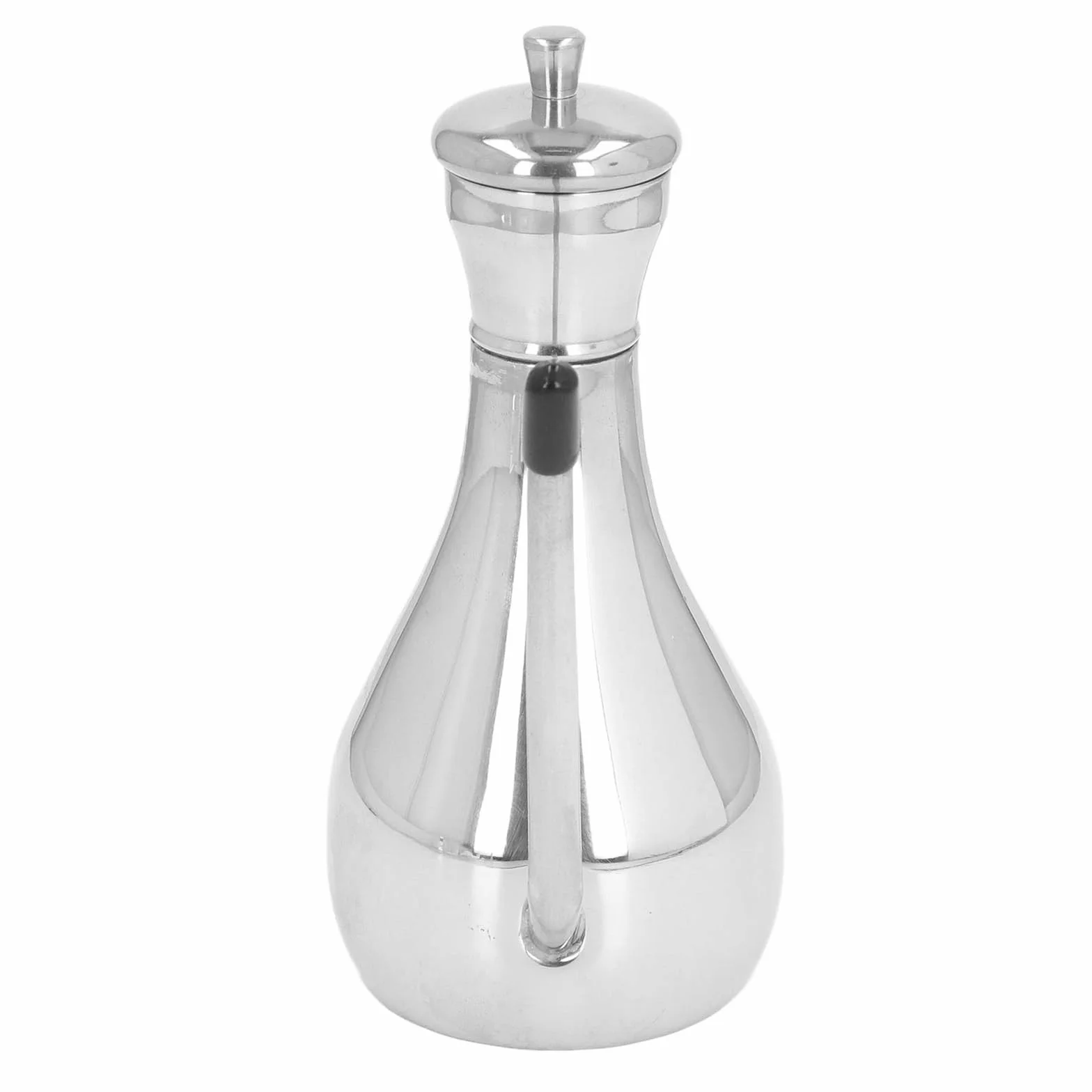 Olla de Aceite Acero Inoxidable 304, dispensador Salsa Soja, vinagre Oliva, Botella condimento for Cocina casera | 350ML