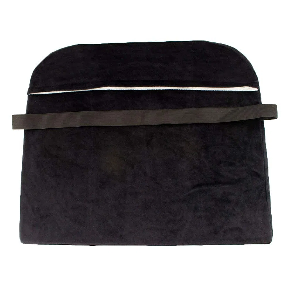 Mobiclinic, Cojín Lumbar postural, Viscoelástico, Anatómico, Cómodo, Ergonómico, Evita molestias causadas por Malas posturas o Problemas lumbares, para sillas, Sillones, Asientos de Coche, Negro