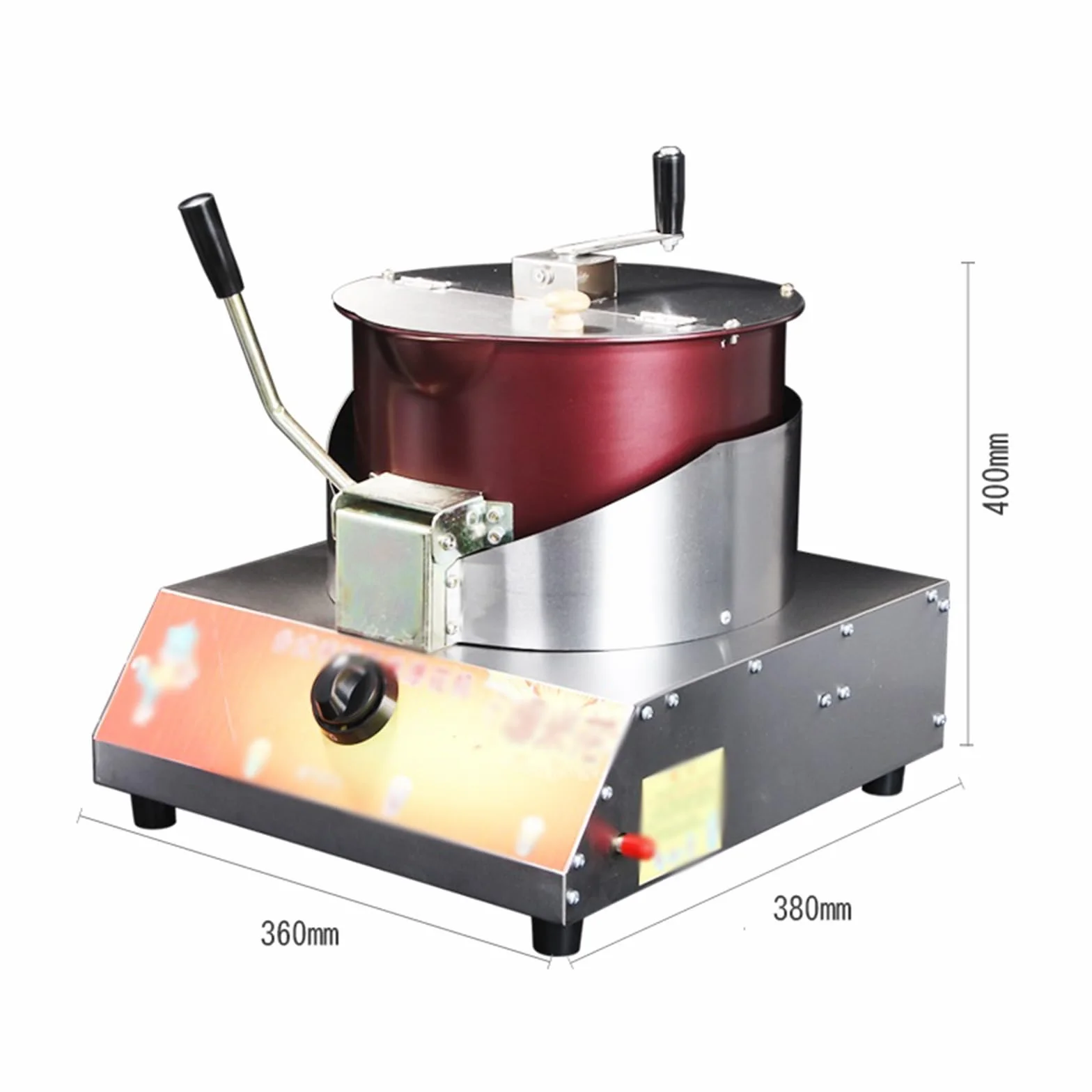 fabricante de palomitas de maíz Máquina comercial de palomitas maíz con gas, eléctrica, mini máquina manivela, totalmente automática para uso familiar