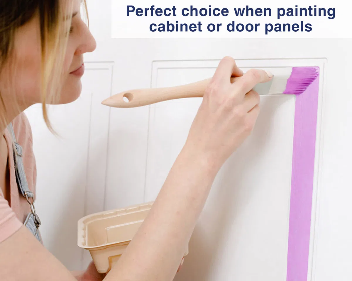 Juego de Pinceles de Pintura, 5 Piezas, Ideal para Muebles o Manualidades, con lo Mejor de Zibra!