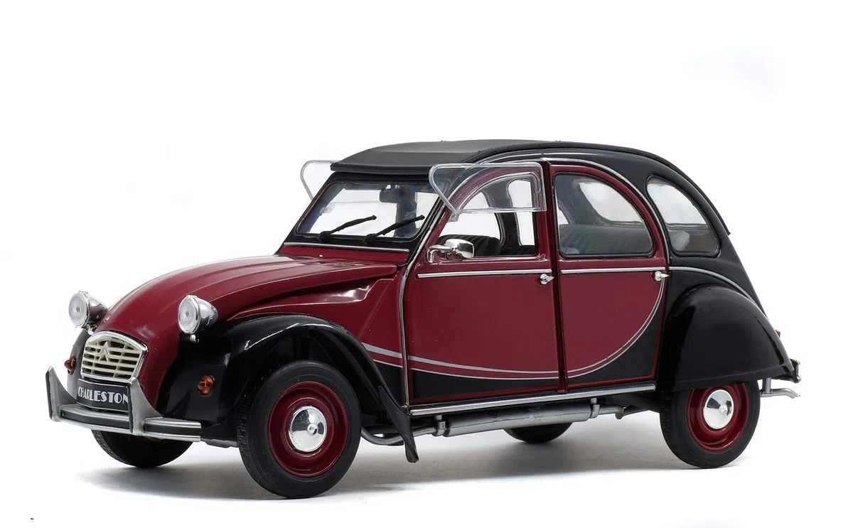 Solido 421185310 Citroen 1:18 2CV6 Charleston, Multi