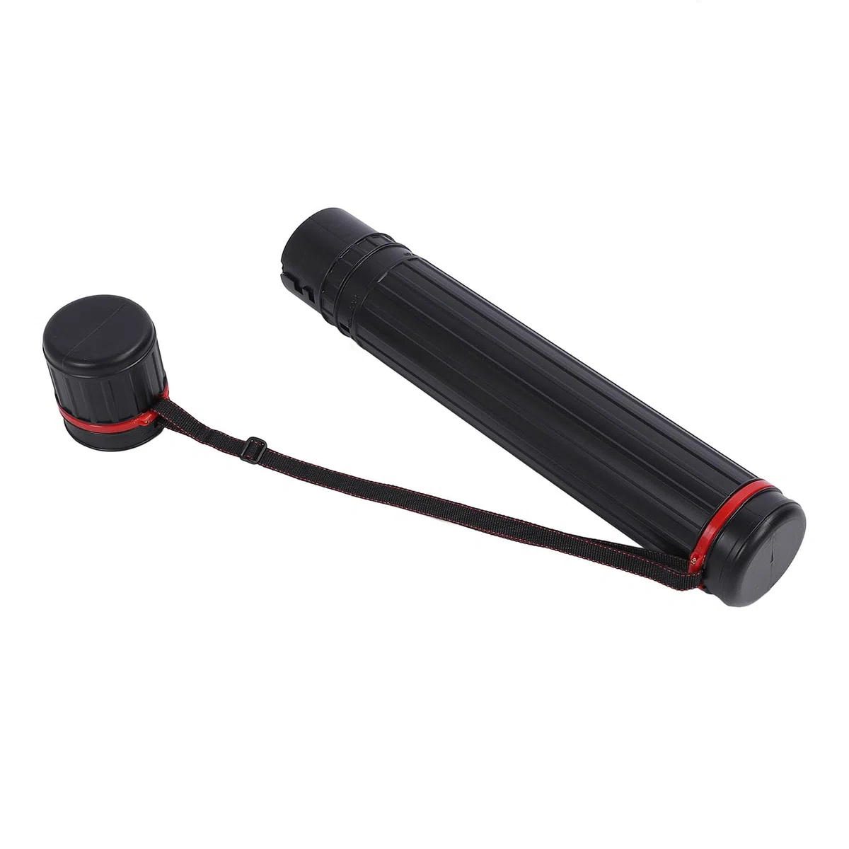 Tubo para Póster, Tubo de Almacenamiento de Póster Extensible de 25,2 a 42,5 Pulgadas, de Soporte para Planos con Correa para el Hombro para Documentos, Planos, Obras de Arte, Pergaminos