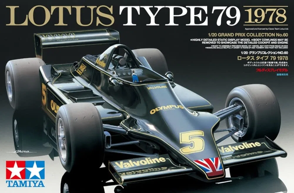 Tamiya 20060 - Maqueta de coche Lotus tipo 79 1978 escala 1/20