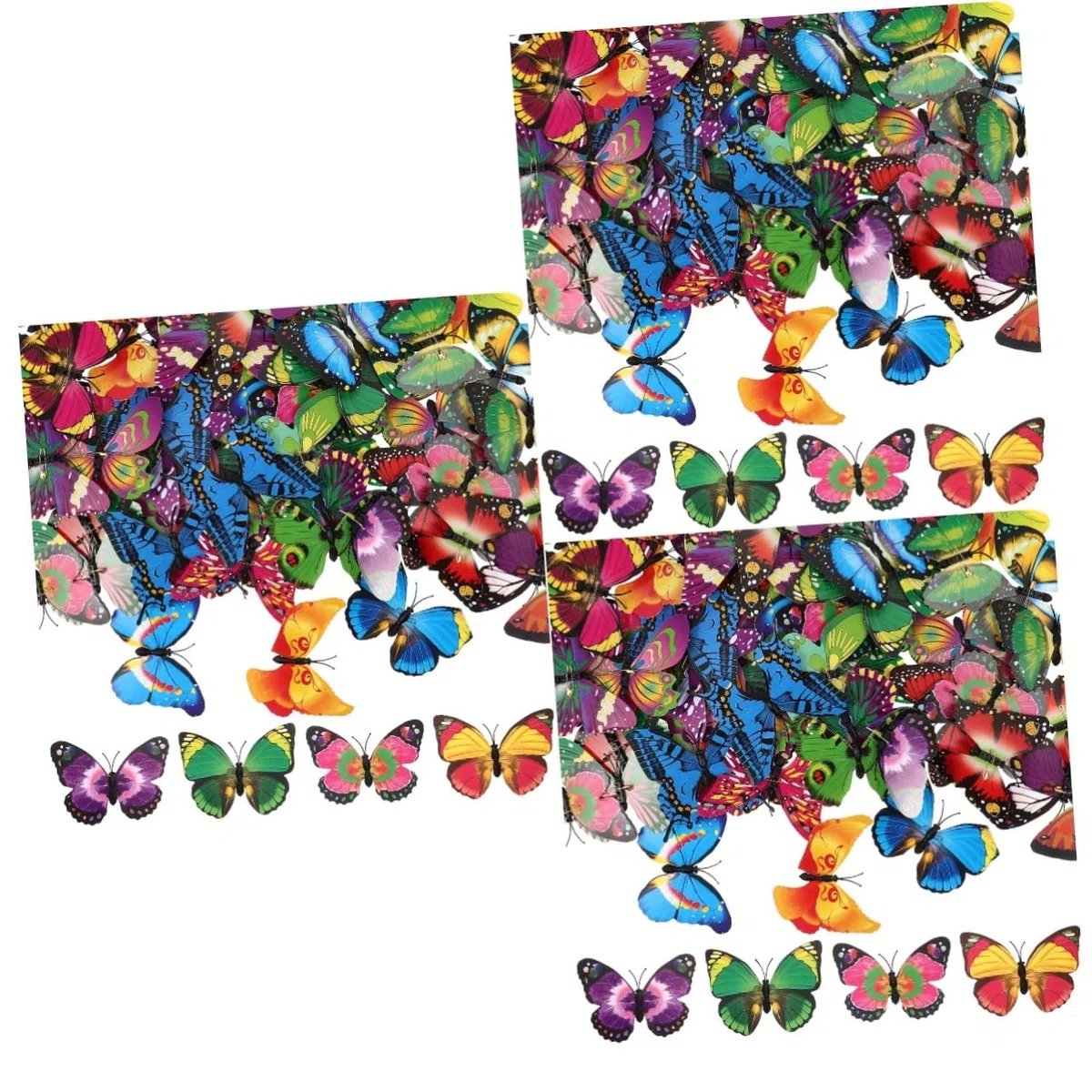 EXCEART 300piezas Pin De Decorativo Para Niñas De Broches Para Ropa Mochilas y Accesorios Fácil De Usar y Seguro