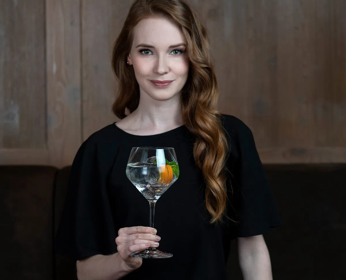 Juego de ginebra Riedel, copas de gin tonic, vasos de ginebra extrema, 670 ml, 4 vasos