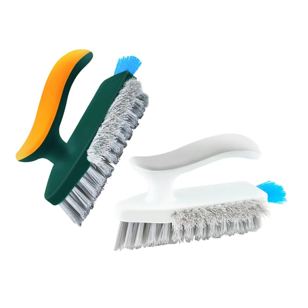 TOPBATHY 10piezas Cepillo De Limpieza Multifuncional para Juntas y Rincones De Cepillos De Limpieza Reutilizables para Baños y Suelos Sin Esquinas Difíciles De
