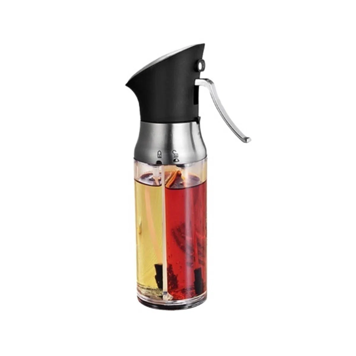 Cocina Dispensador De Aceite 2 Botellas Rociadoras De Aceite Y Vinagre Ajustables Adecuadas For Aderezos For Ensaladas Y Barbacoas En Freidoras De Aire Pulverizador Aceite Spray