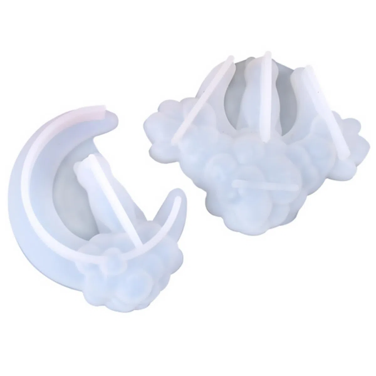 OSALADI 3 Series Molde De Epoxi Redondo Para Jabón Kits De Fundición A Mano Moldes Para Galletas De Molde De Fondant Molde De Fundición Con Colgante De Gato Molde De 2 piezas x 3