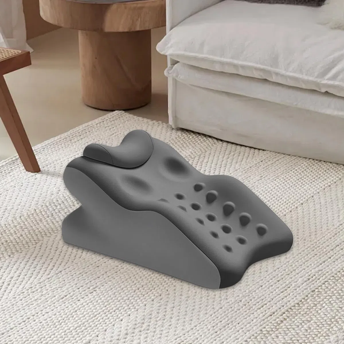 Almohadas Inclinadas De Descanso Cojín Espalda Espuma Viscoelástica, Ayuda | Almohada Cuña Ergonómica para Dormir Adultos Lavable Cojín Espalda Relajante Late