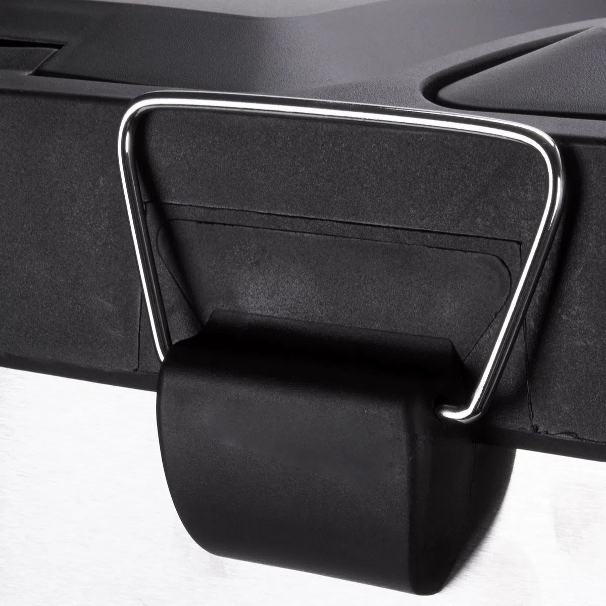MSV MS265 - Papelera de inox clasificadora, 2 compartimentos, 31x26,5x39,5cm