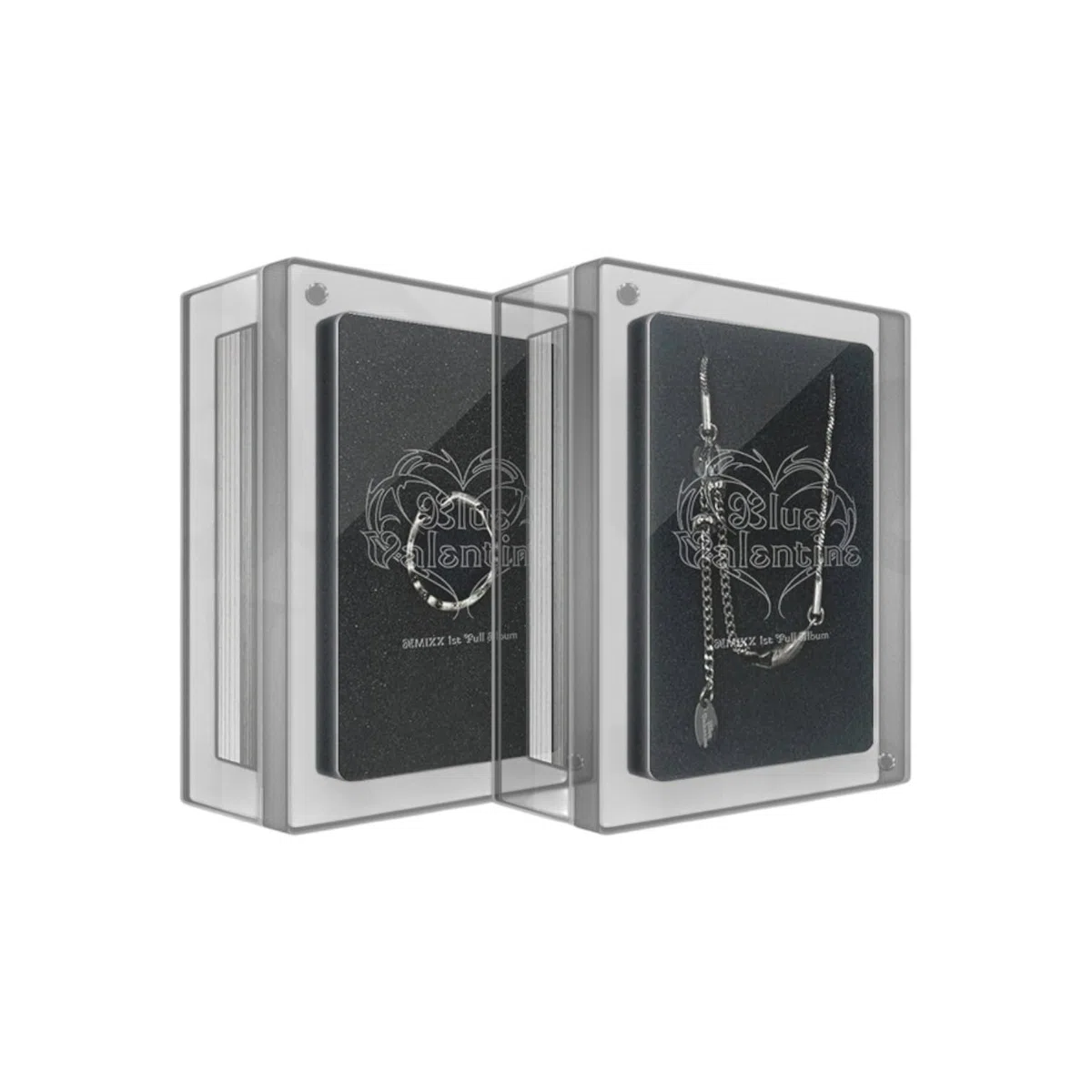 NMIXX 1er álbum completo [Blue Valentine] Limited Love Token Ver. (al azar 1 de 2)