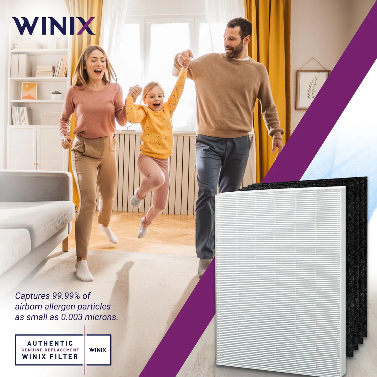 Winix 115115 True HEPA Plus 4 Replacement Filter by Generic