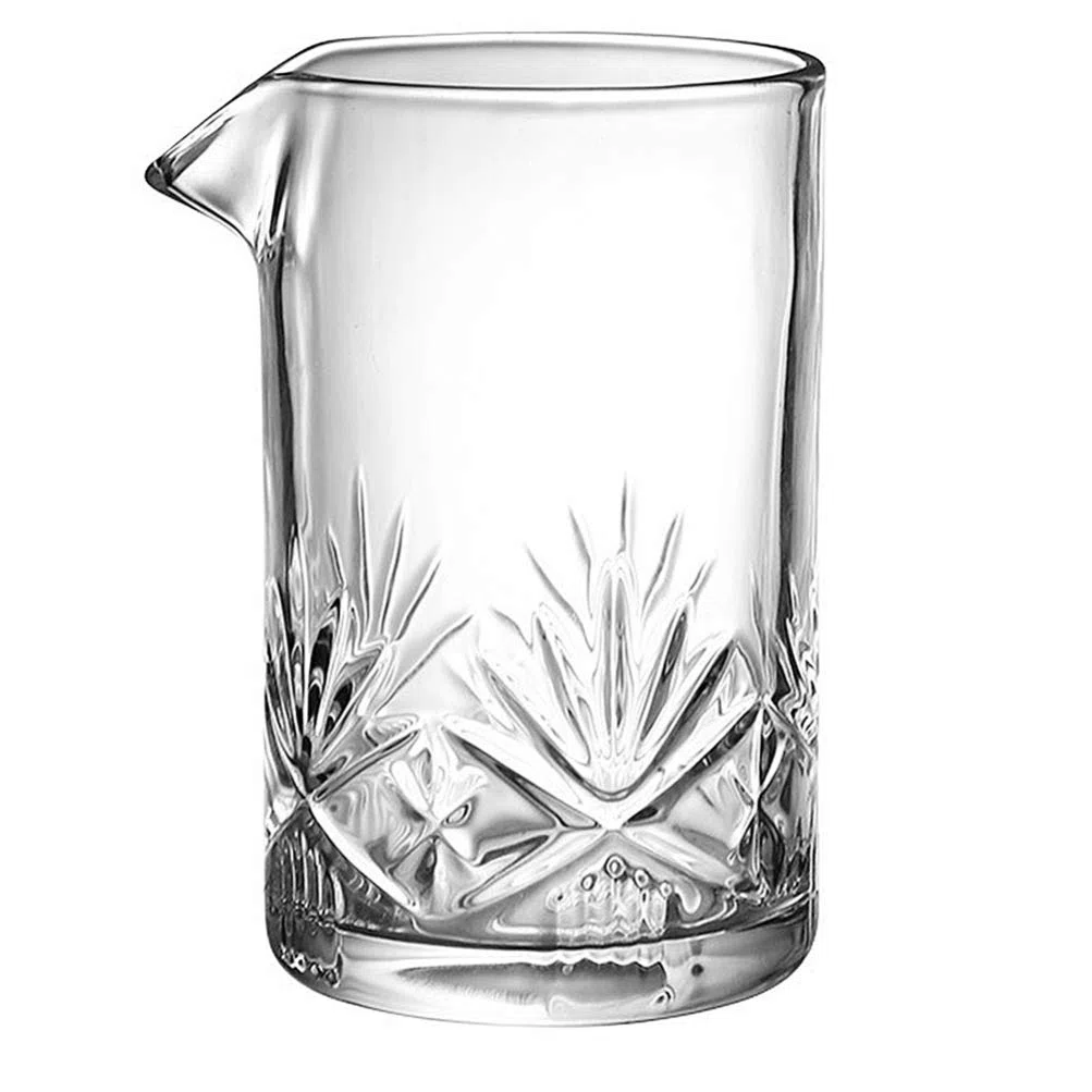 Cabilock 1 Pc Vaso Mezclador de Coctel Vasos Antiguos para cócteles Copa de Coctel agitada Gafas Tiki Bebidas Vasos para Mezclar cocteles Vidrio de Fondo Grueso Simple Lentes Taza de Agua