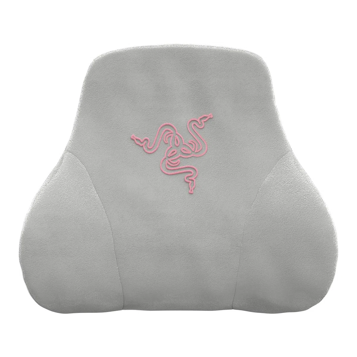 Razer Cojín de cabeza Soporte para cuello y cabeza para sillas de juego: diseño ergonómico, relleno de espuma viscoelástica, envuelto en terciopelo rosa de felpa - Cuarzo | Diseño ergonómico, acolchado de espuma viscoelástica, envuelto en terciopelo rosa