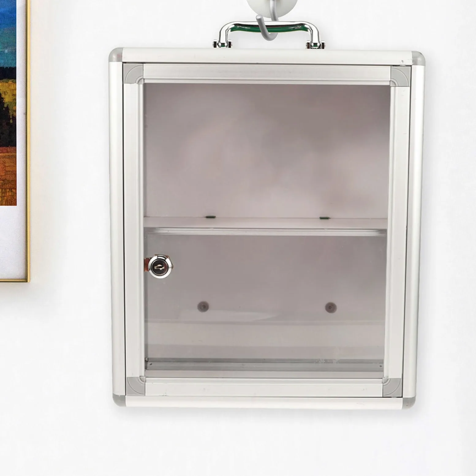 DOITOOL Botiquín de Pared de Gran Capacidad con Compartimentos para Hogares y Espacios Públicos con Identificación Visual Clara para Primeros Auxilios Modelo HR