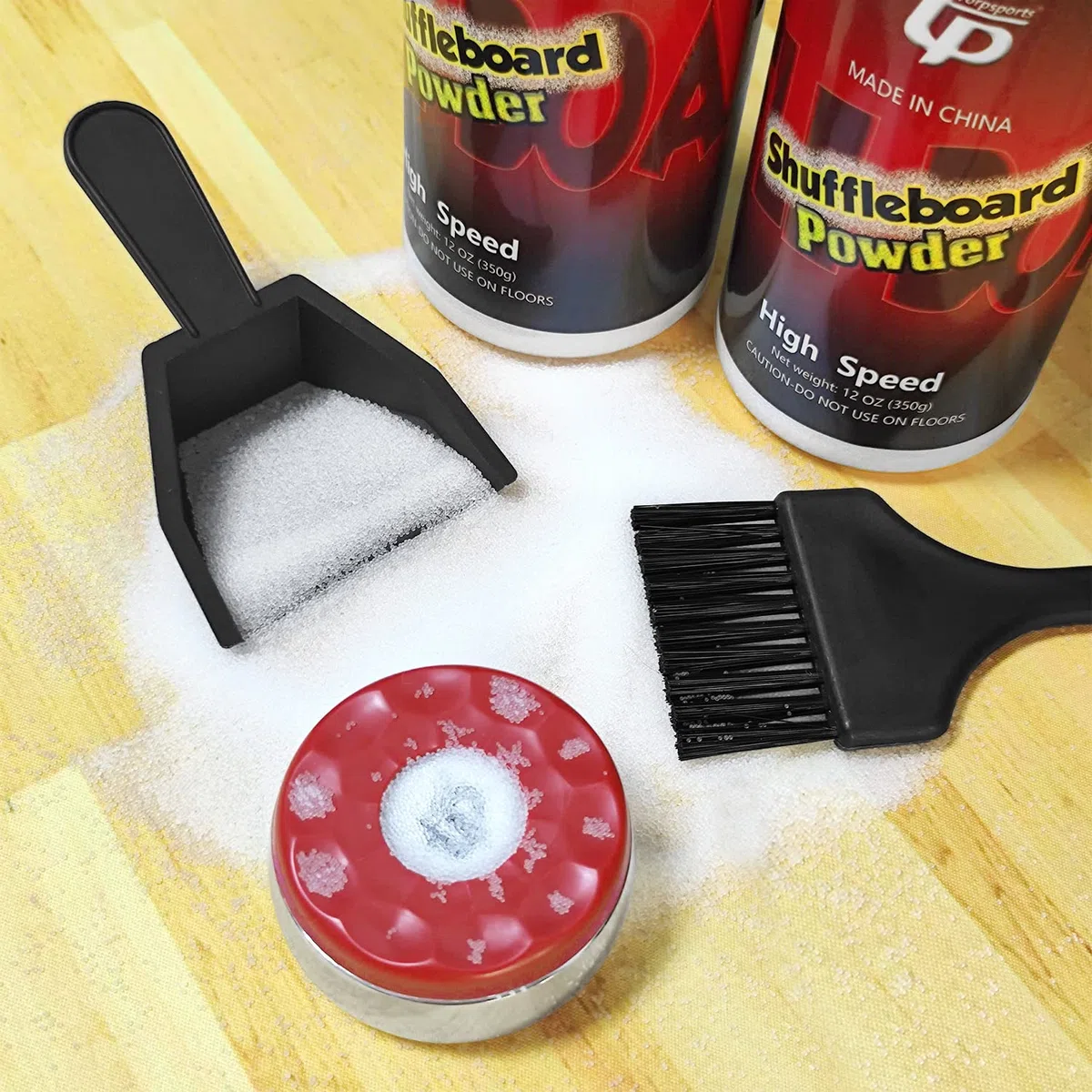 Shuffleboard Sand Wax Set - Juego de Cera de Arena para tejo Unisex Adulto
