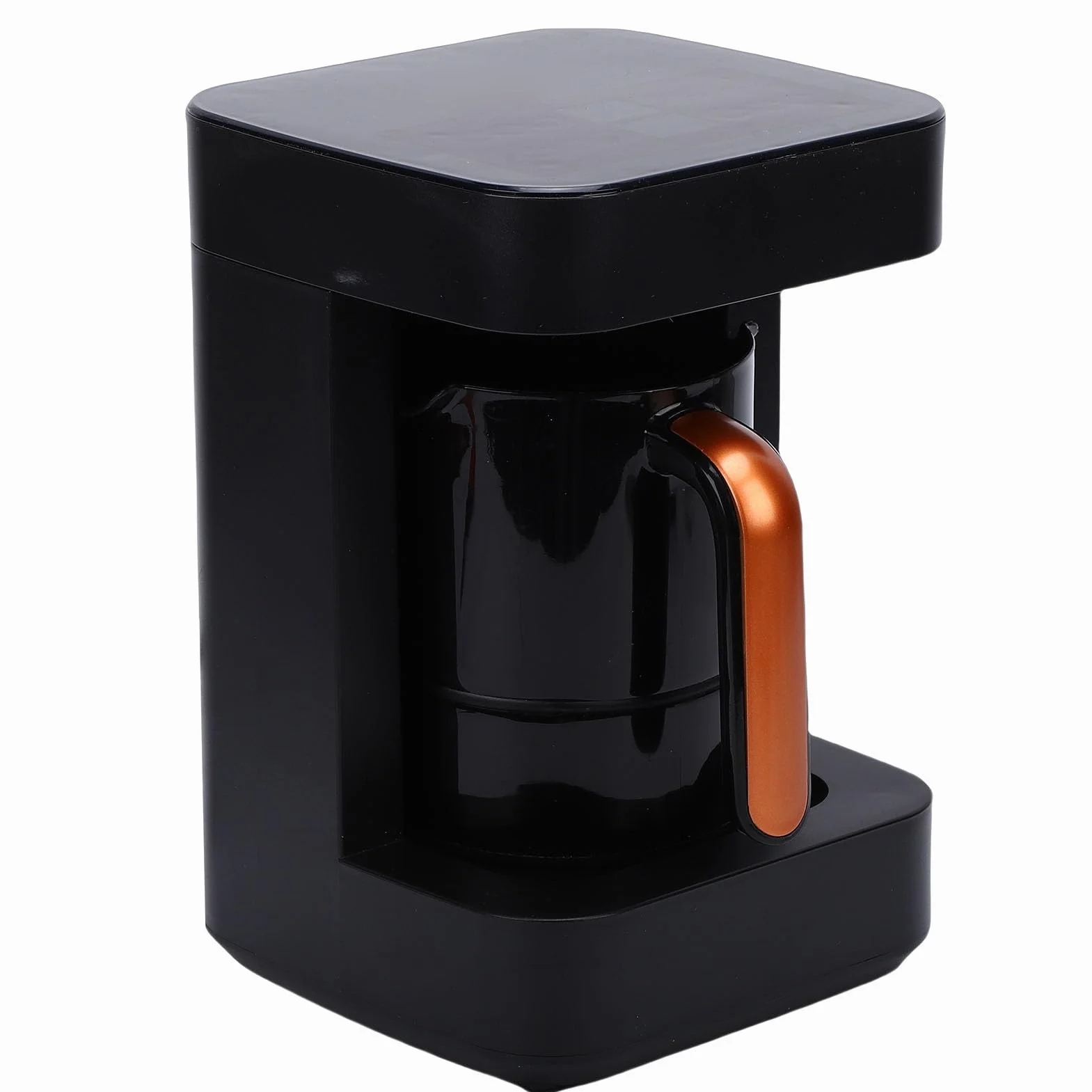 Turca Eléctrica 480ml, Máquina de Bebidas Calientes con Pantalla Digital, Control Preciso de Temperatura y Función de Agitación para Preparación Casera Familiar