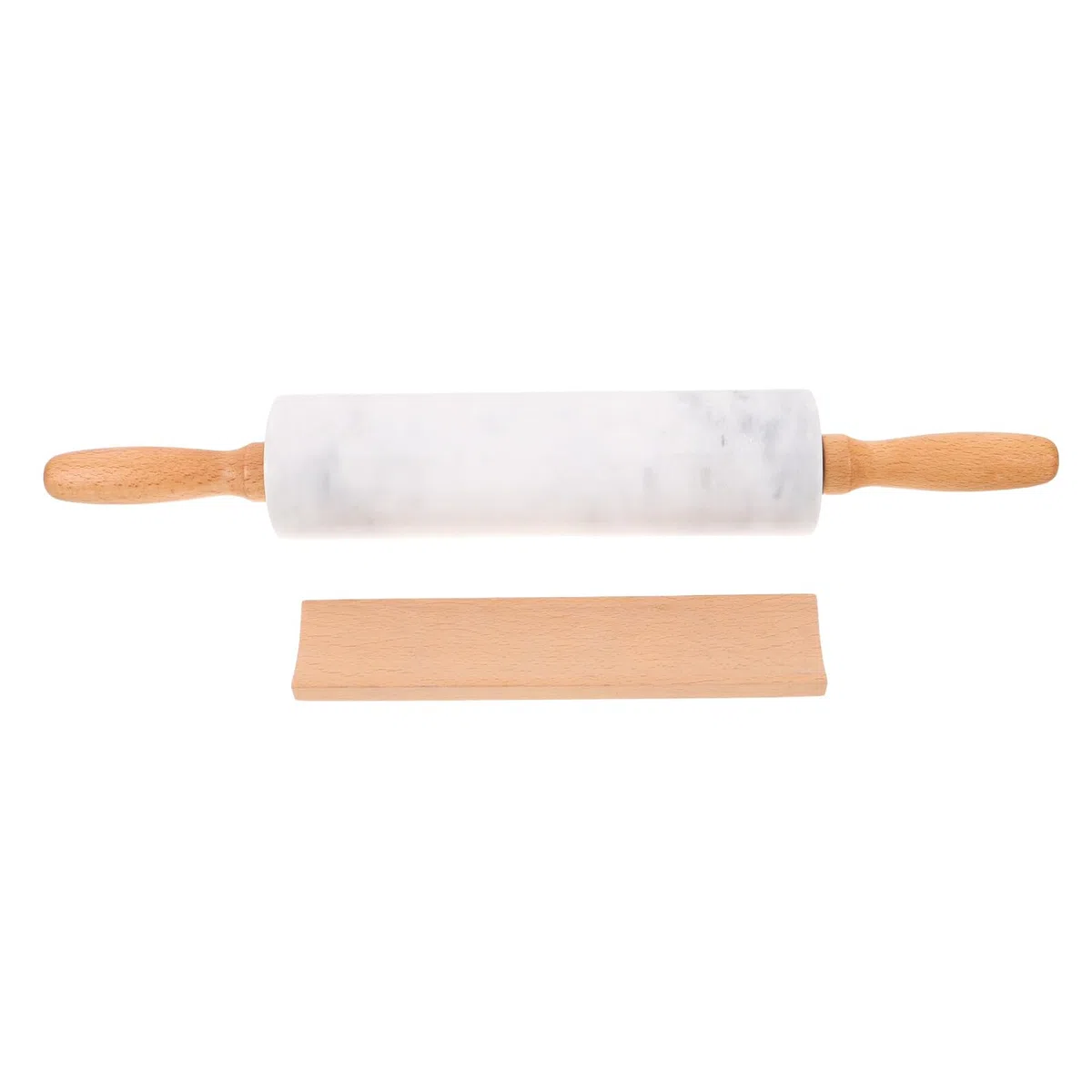 TOYANDONA 3piezas Rodillo De Mármol Para Hornear Rodillo Recto Antiadherente De Alimenticio Para Masa Repostería Pizza y Pan